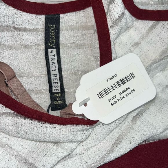 Plenty by Tracy Reese Dress Size Large NWT *needs repair* - Picture 2 of 4